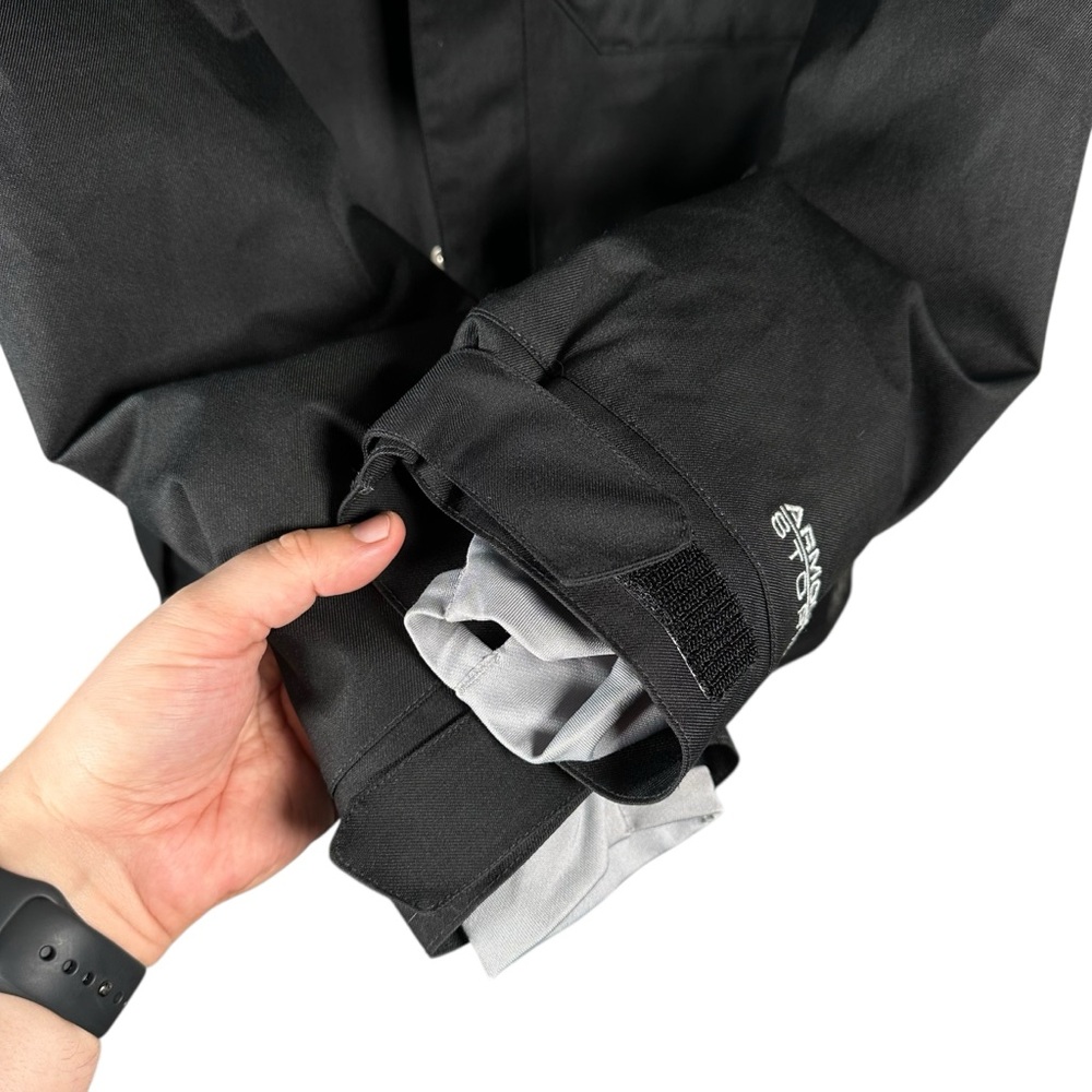 Under Armour Infrared Men’s Medium Parka Black Gray Winter Skiing Outdoor Arctic - Picture 7 of 14